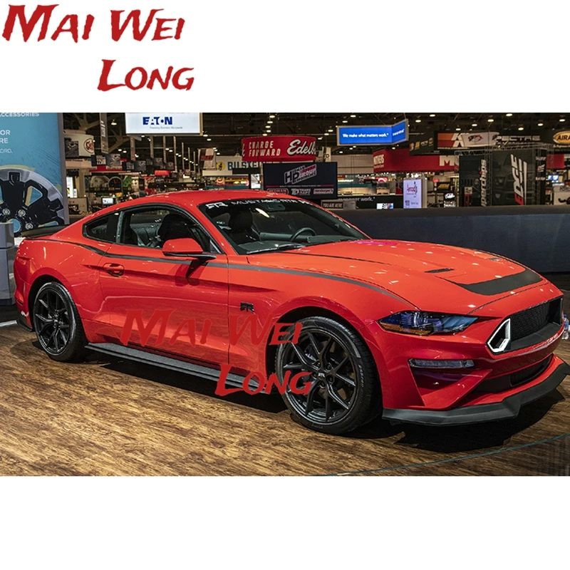 Rejilla parrilla delantera Ford Mustang 2018-2021 con LED blanca - imagen 5