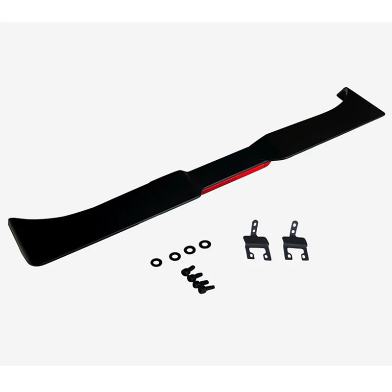 Lantsun Alerón Trasero ABS Negro Brillante Jeep Wrangler JL/JK - imagen 4