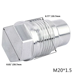 Tapón rampa de combustible BWD SS Race para Duramax 6.6L LLY
