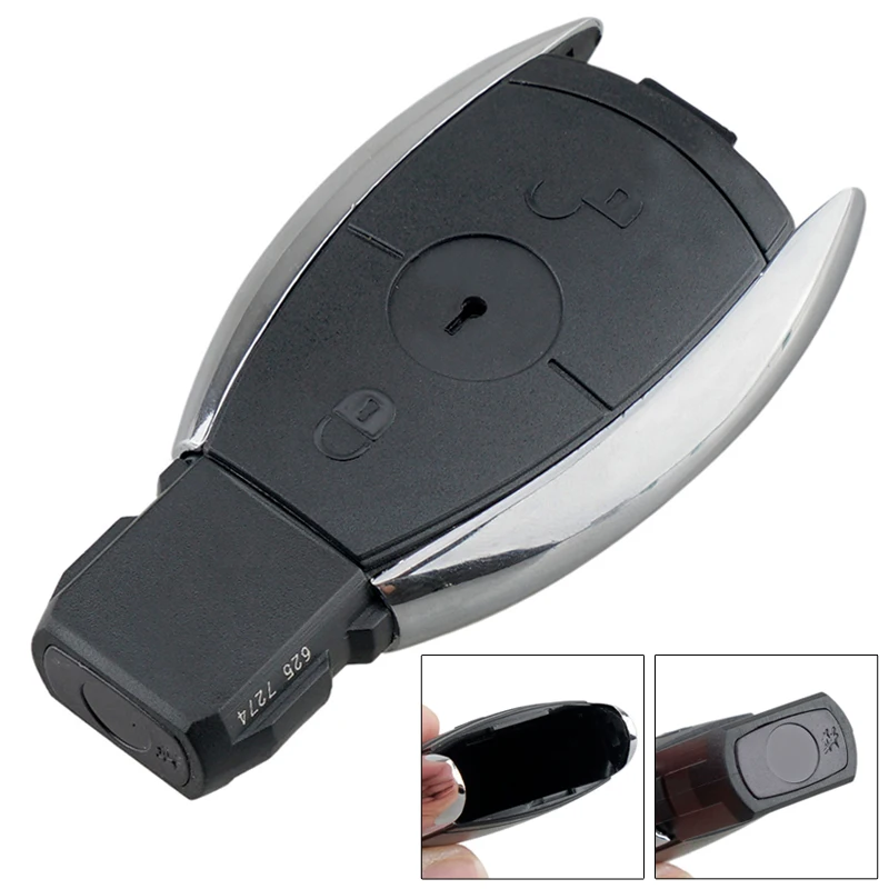 Carcasa llave Mercedes-Benz 2 botones para W203, W204 y W211