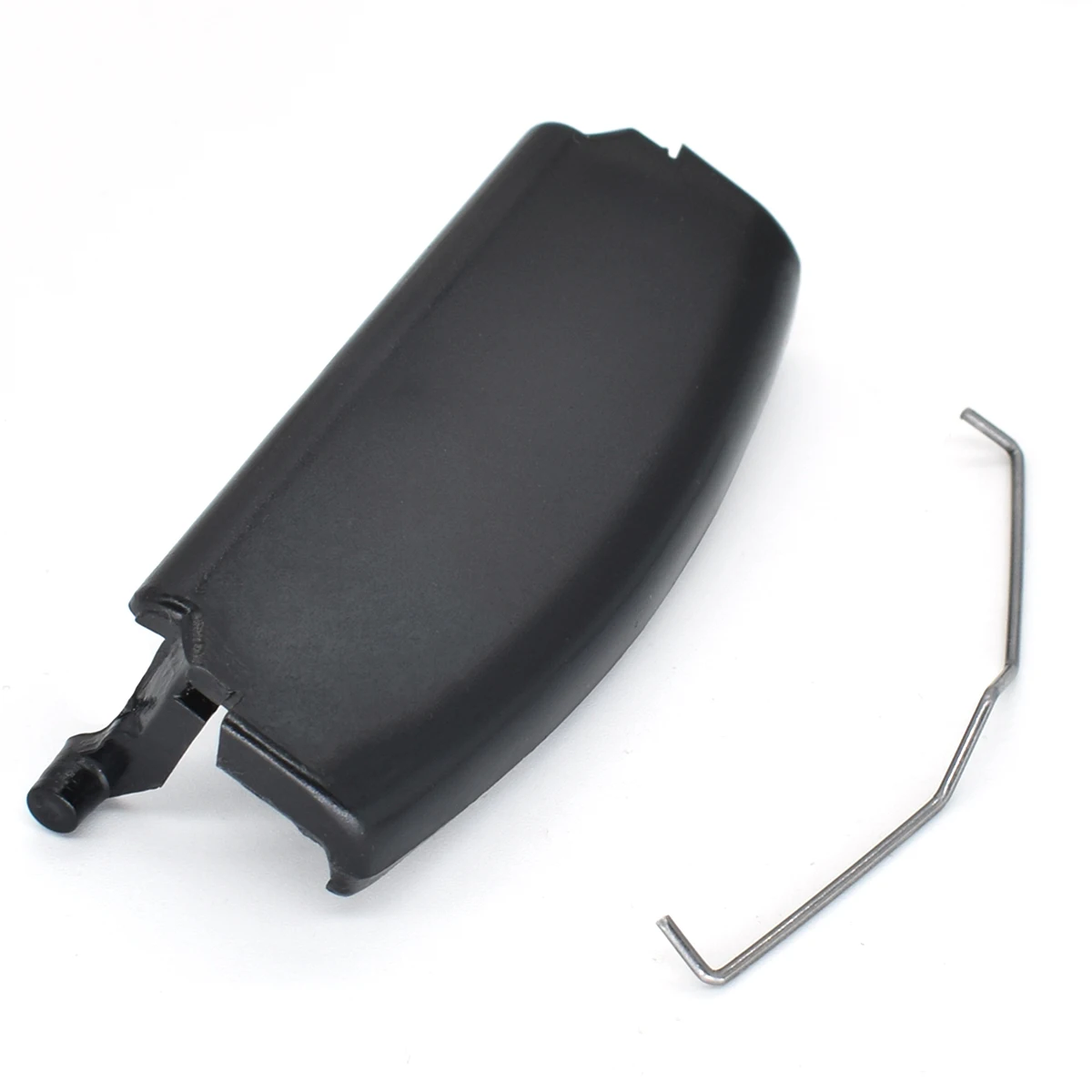 Tapa pestillo reposabrazos consola central Audi A4 B6/B7 negra - imagen 2