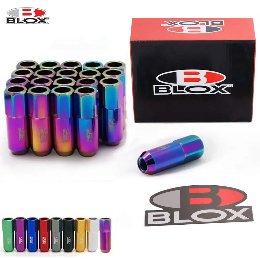 Tuercas de rueda Blox Racing aluminio 7075 forjadas P1,5/P1,25