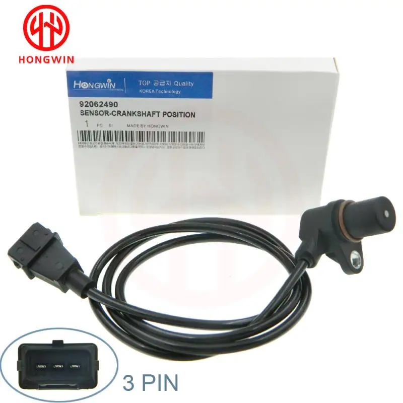 Sensor de posición del cigüeñal para coche, accesorio para Chevrolet Opel Astra F Omega Vauxhall SAAB 92062490,0261210128 SAAB 9-3, 93232413 y 900