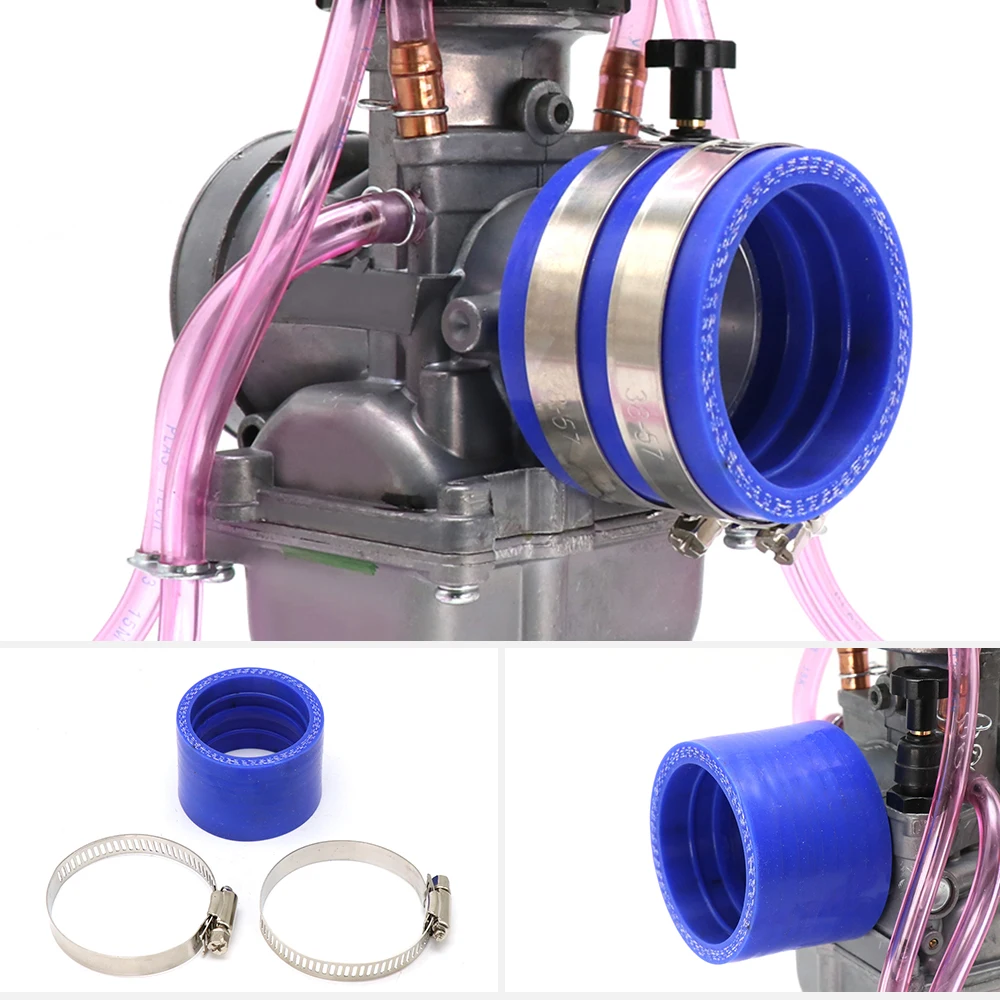 Manguito de admisión de goma ZS Racing para carburador Keihin PWK - imagen 4