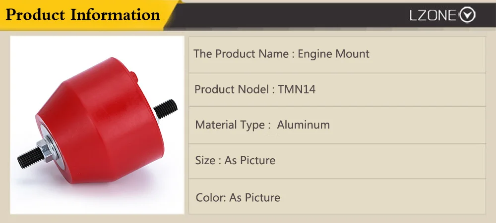 Kit completo de aisladores de motor PQY para BMW