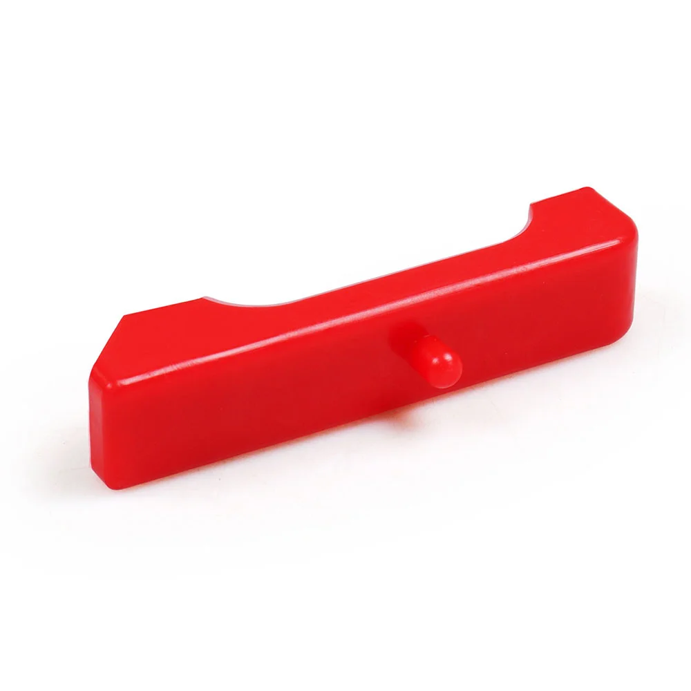 Soportes radiador uretano rojo TT para motor GM bloque pequeño - imagen 5