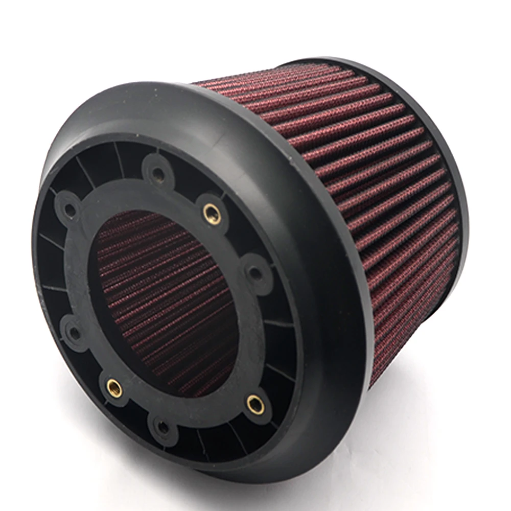 Filtro aire admisión universal 75mm doble cono – sistema intake - imagen 3