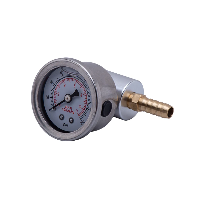Medidor presión combustible universal con kit adaptador 1/8 NPT - imagen 2