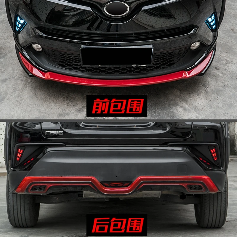 Difusor ABS parachoques delantero y trasero Toyota C-HR 2018 2019 - imagen 4