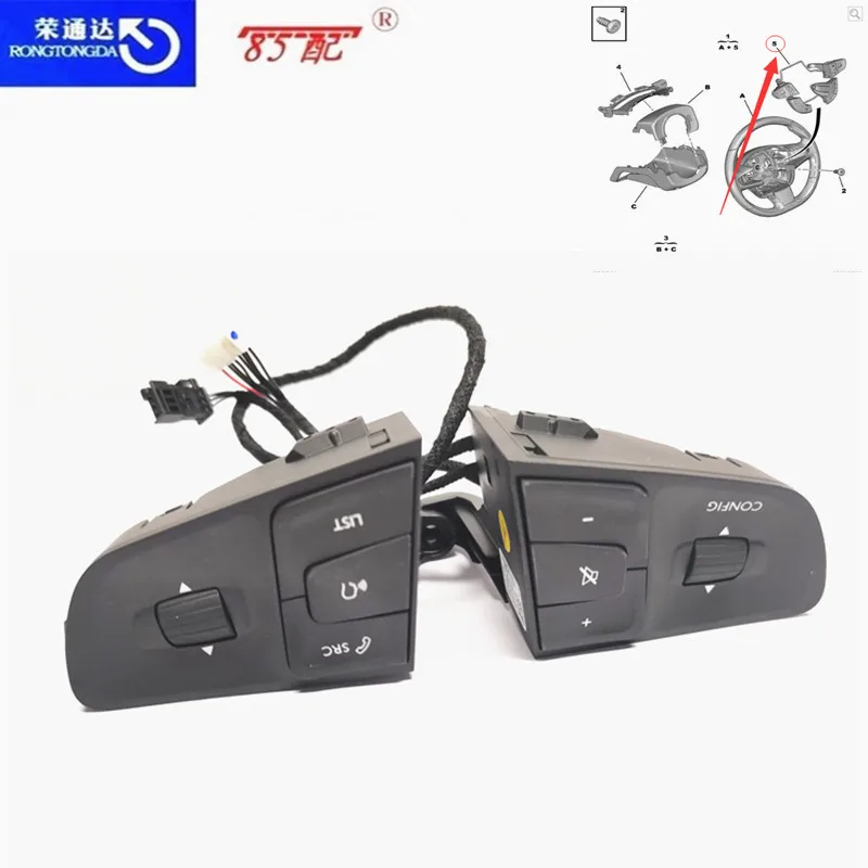 Módulo interruptor combinado VMF 96779763ZE para Peugeot 408 508 C3XR