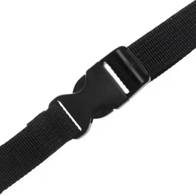 Correa de amarre de nailon con hebilla de leva negra para equipaje - imagen 4