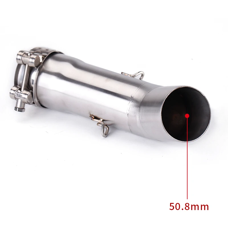 Silenciador slip-on Yamaha FZ8N y FZ8/FZ800 con tubo de enlace - imagen 2
