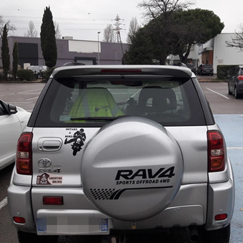 Alerón trasero Toyota RAV4 2001-2007 con luz ABS imprimación - imagen 2