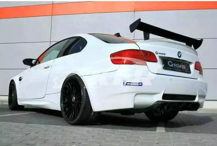 Alerón trasero GTS de fibra de carbono estilo Revozport para BMW 1M y M3 - imagen 4