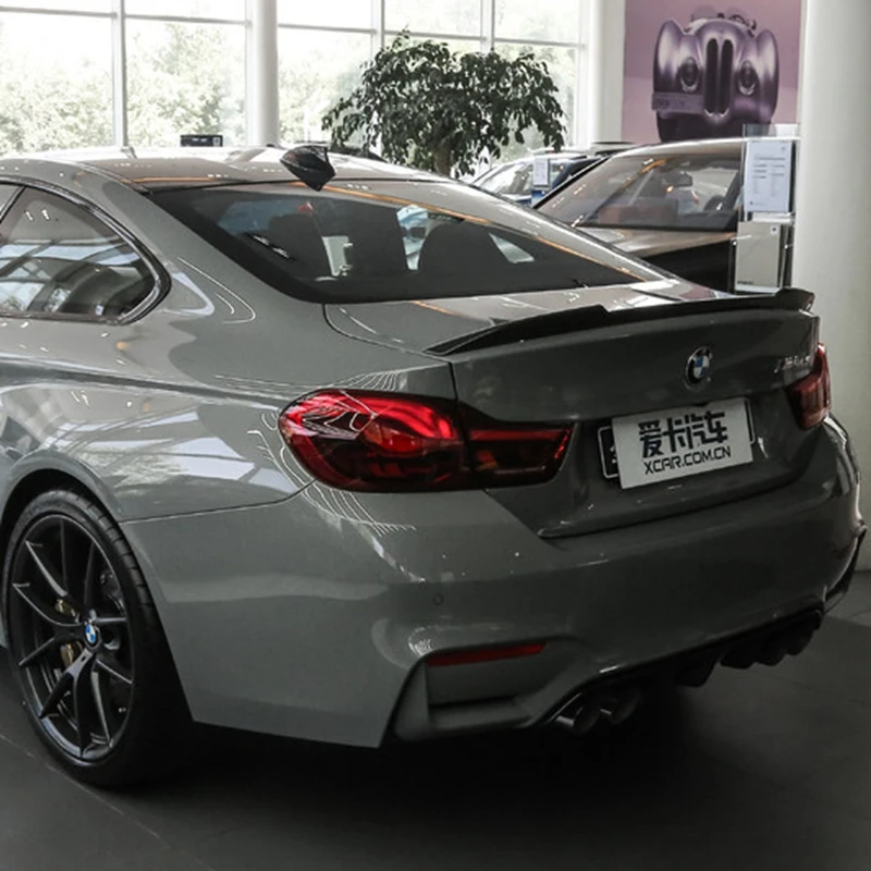 Alerón trasero fibra de carbono estilo CS para BMW M4 F82 Coupe - imagen 4