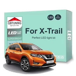 Bombillas LED interior Canbus sin errores para Nissan X-Trail T30 T31 T32