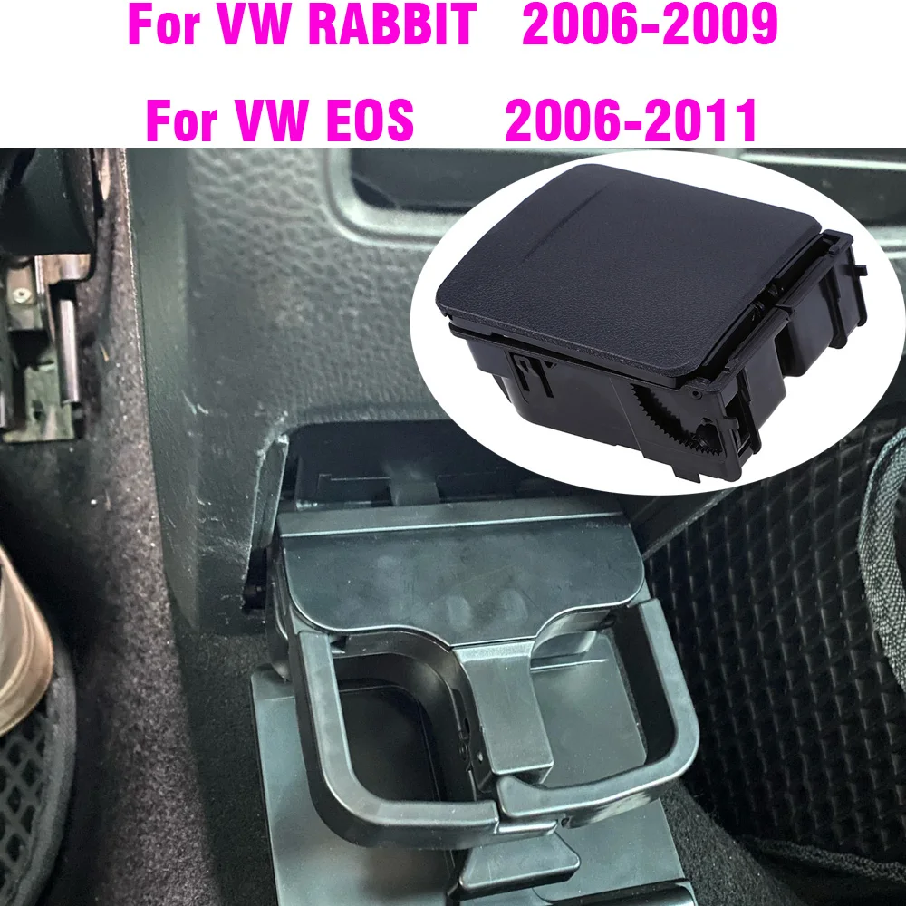 1K 0862532 C Portavasos trasero para reposabrazos – VW Golf V/VI