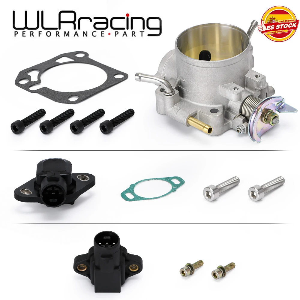 Kit cuerpo de acelerador WLR 70 mm con TPS y MAP para Honda B/D/H/F