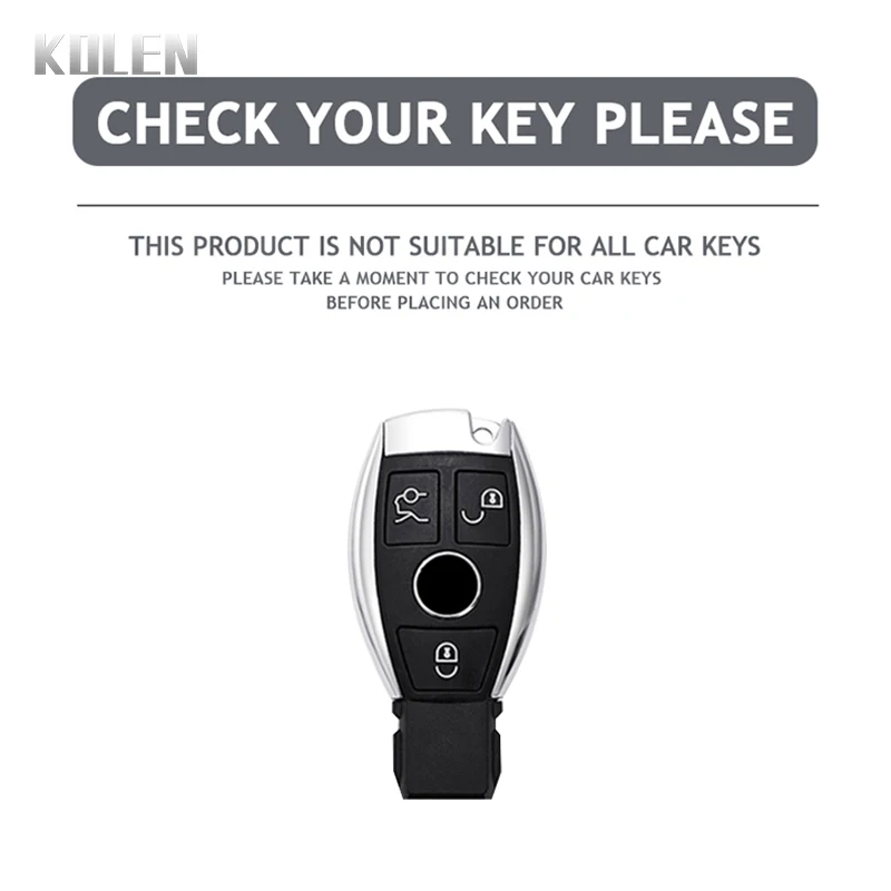 Funda de llave Mercedes-Benz TPU – Clase A, C, E y GLA - imagen 3