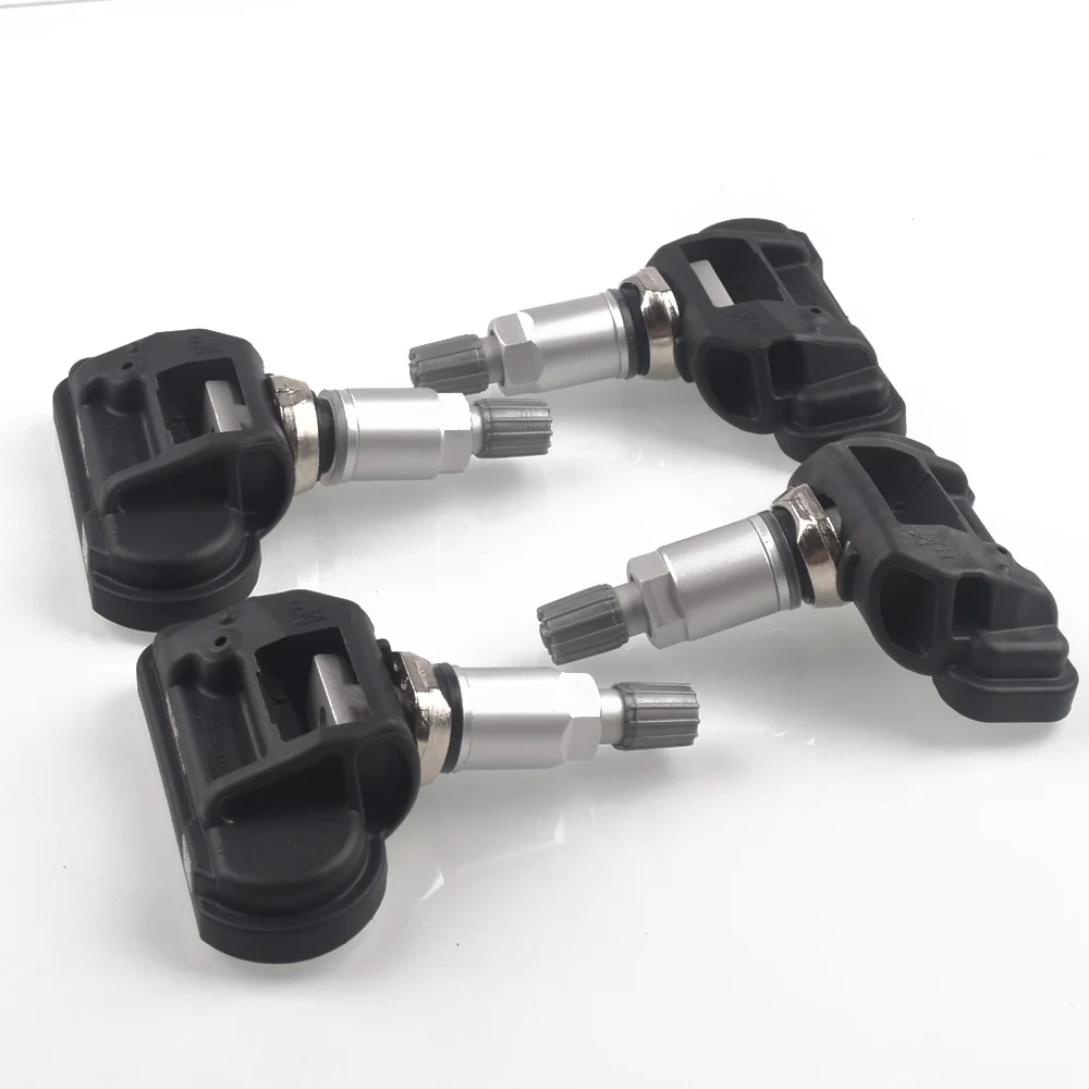Detalle del sensor TPMS y su instalación en la llanta