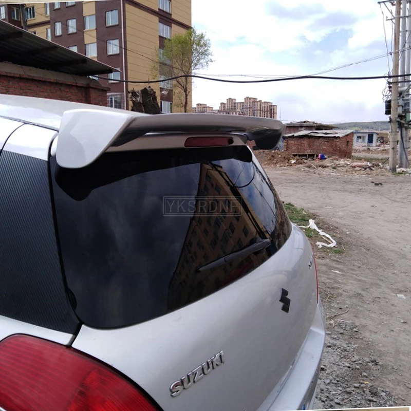 Alerón de techo trasero Suzuki Swift 2008-2015 en ABS sin pintar - imagen 4