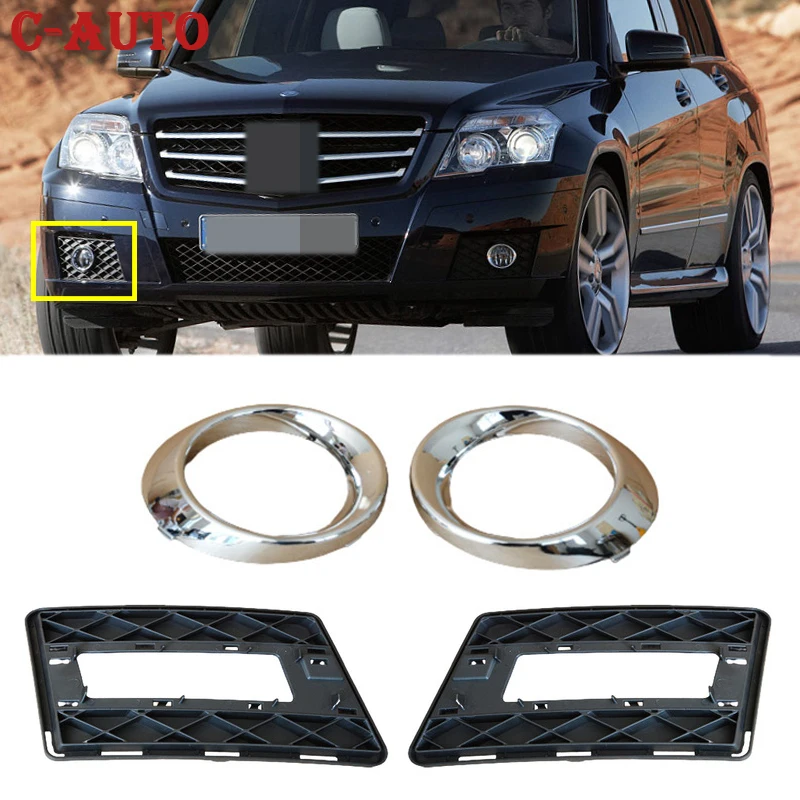 Parachoques delantero Mercedes X204 GLK 350 2010-2012 con antiniebla