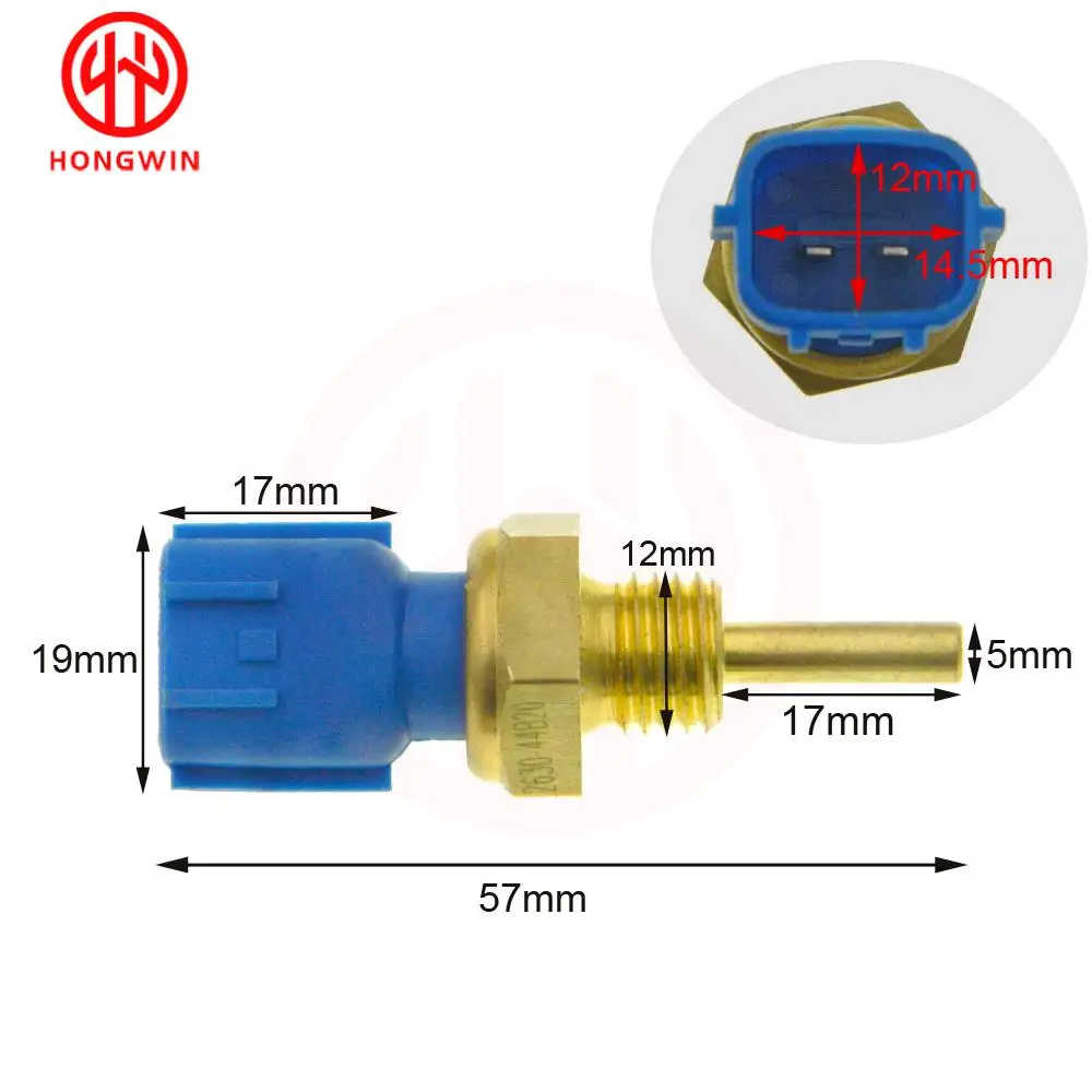 Nissan 22630-44B10 Sensor de temperatura del refrigerante - imagen 4