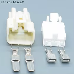 Conector eléctrico Shhworldsea 2 pines 4,8mm – 6098-0325/6098-0323