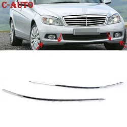 Mercedes moldura cromada delantera para parachoques W204 C300/C350