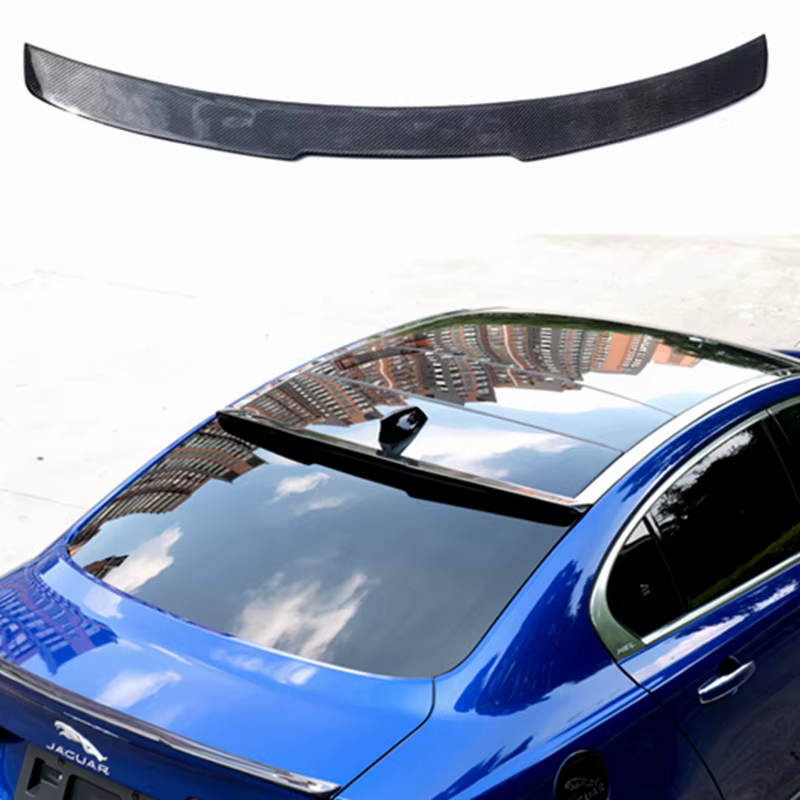 Alerón fibra de carbono Jaguar XE 2015-2017 estilo deportivo