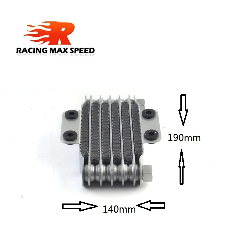 Enfriador de aceite universal 6 filas para Dirt Bike y ATV 100-250 cc - imagen 2