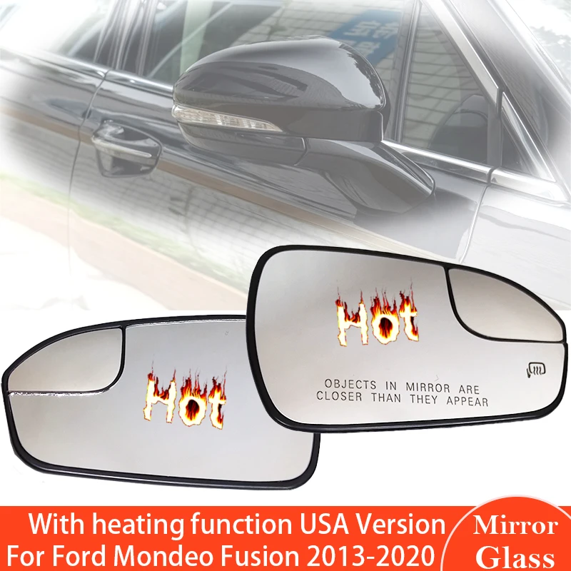 Retrovisor calefactable Ford Mondeo y Fusion 2013-2020