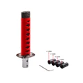 red with balck