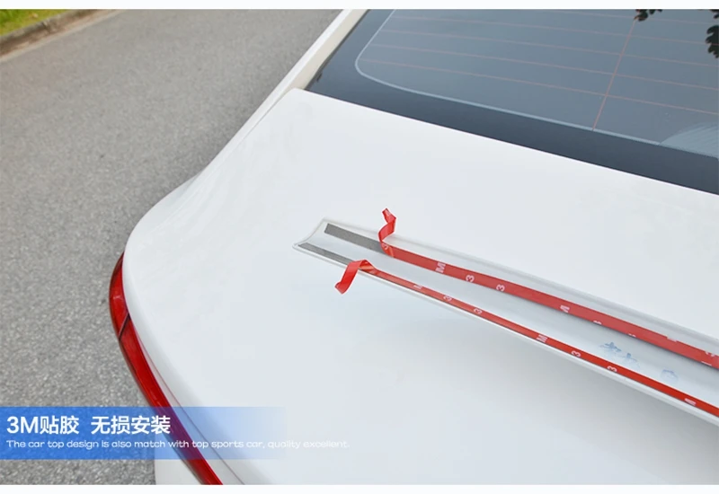 Spoiler trasero ABS sin pintar para Hyundai Sonata 2014-2016 - imagen 5