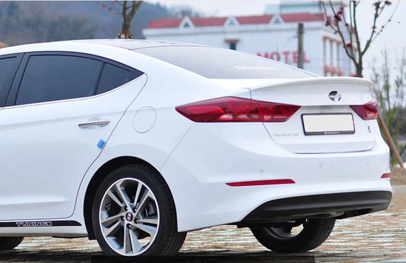 Alerón trasero ABS Hyundai Elantra MK4 2016-2017 - imagen 5