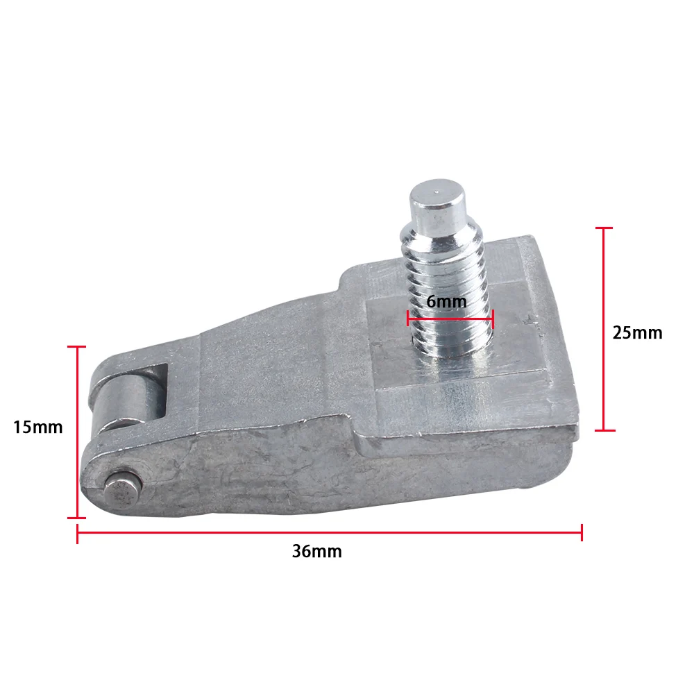 Kit reparación bisagra manilla puerta Fiat 500 cromada 51939041 51964555 - imagen 2