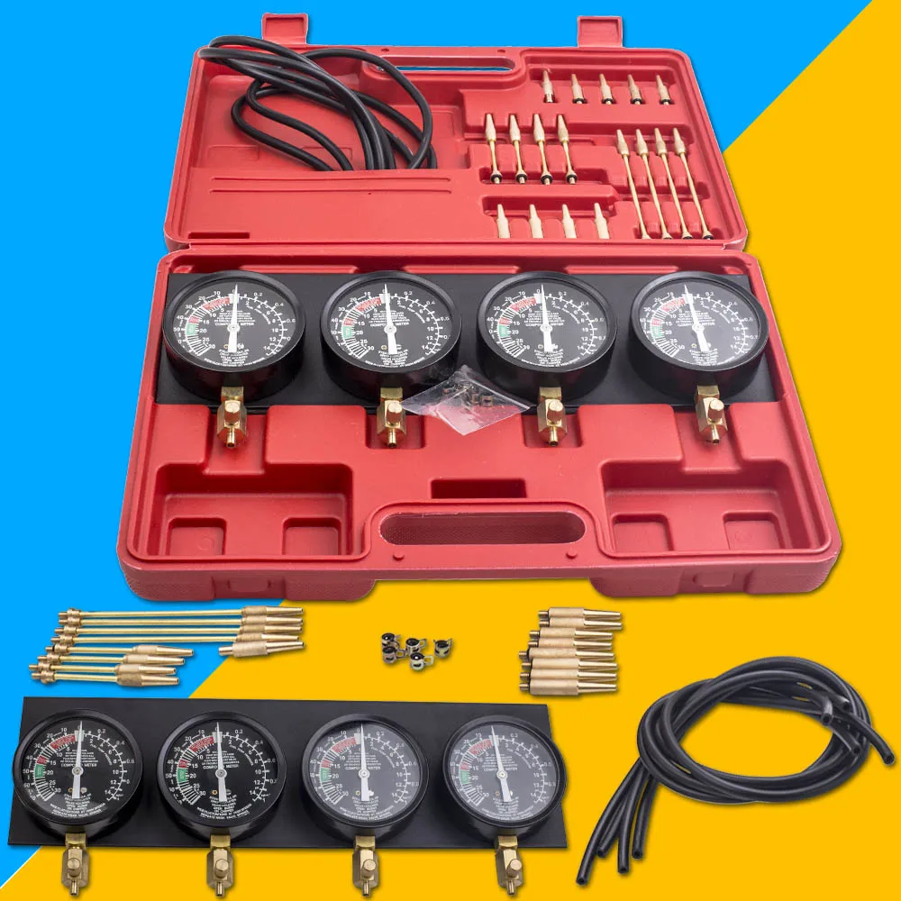 Kit sincronización carburadores universal para motocicletas y automóviles