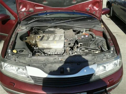 Capó delantero con puntales de Gas, fibra de carbono, amortiguador de elevación, soportes para Renault Laguna II X74 2001-2007