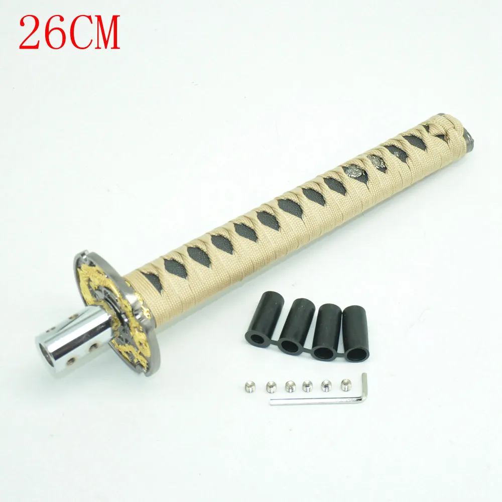 Pomo de cambio JDM estilo katana universal para coche - imagen 5