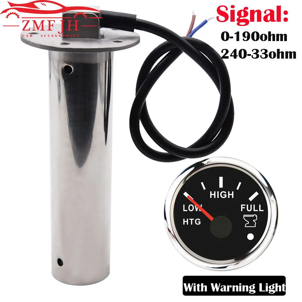 Sensor nivel depósitos marino digital 52 mm para aguas residuales