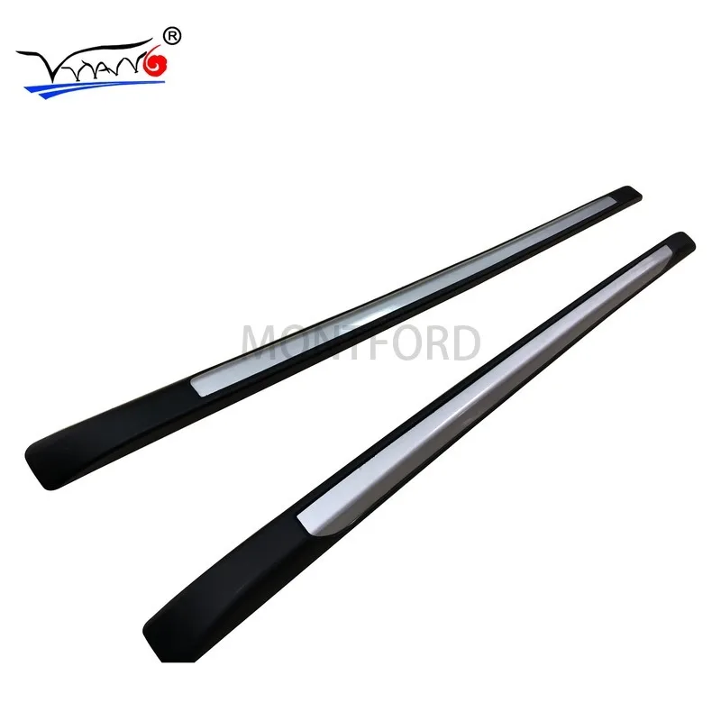 Barras laterales de aluminio y portaequipajes para Toyota Hilux Revo - imagen 4