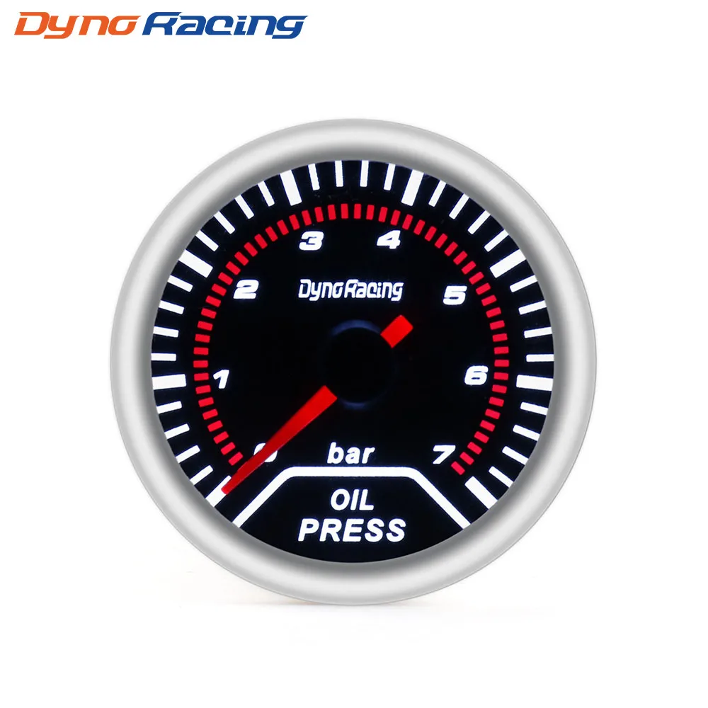 Manómetro presión aceite Dynoracing 52mm 0-7 bar – Ref BX 101949