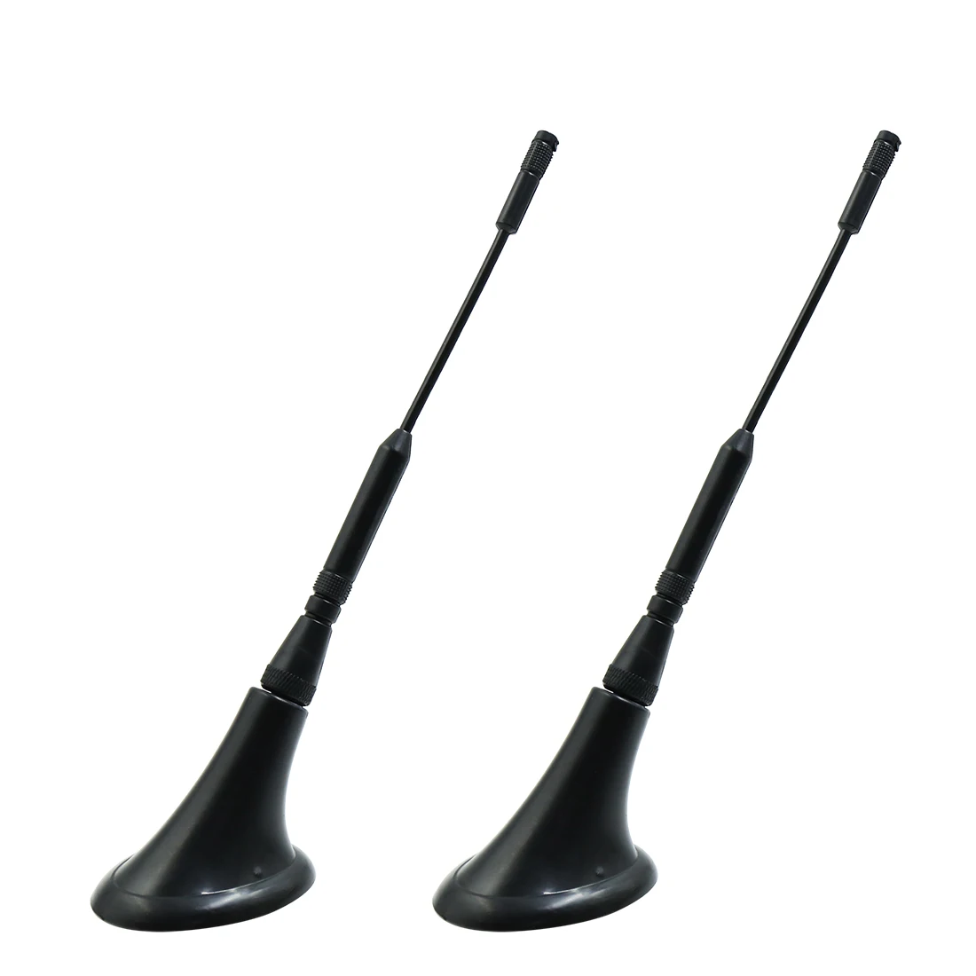 Antena decorativa de techo Autohaux AM/FM negra autoadhesiva - imagen 5