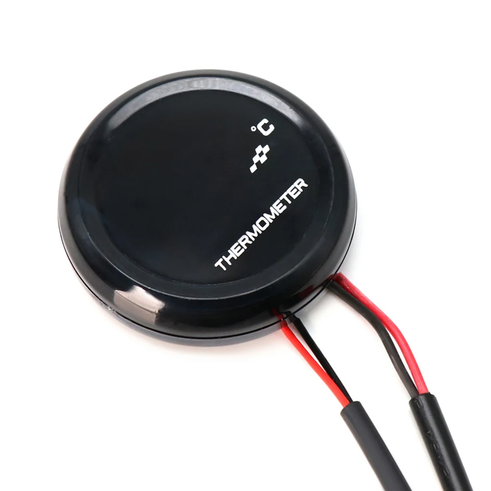 ZSDTRP Universal KOSO i-GEAR medidor impermeable rojo/azul LCD pantalla Digital 12V KOSO i-GEAR termómetro - imagen 5