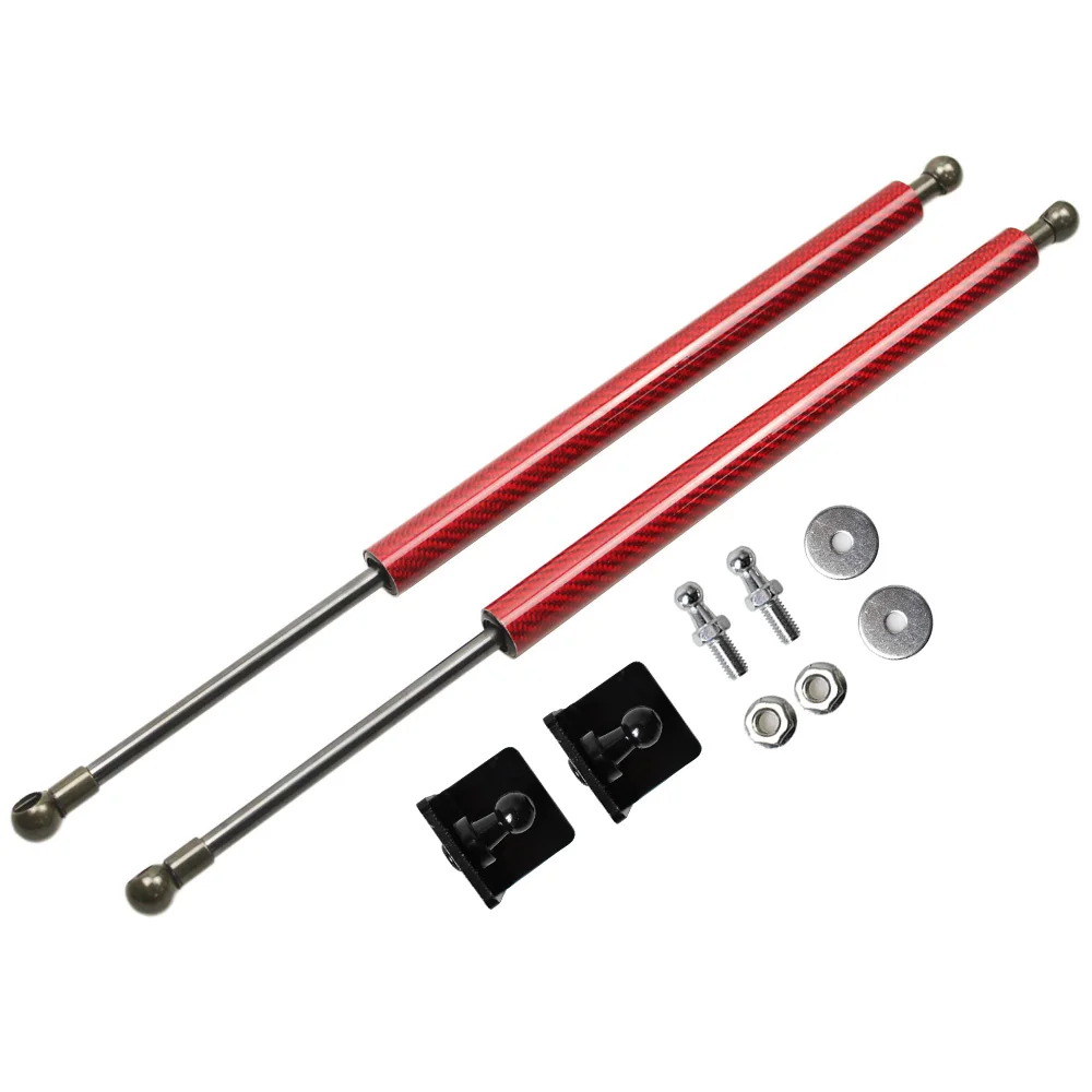 Puntales de gas capó delantero SEAT Ibiza KJ 6F fibra carbono - imagen 2