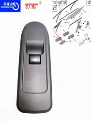 Interruptor elevalunas eléctrico derecho para Citroen C5 y Peugeot 508