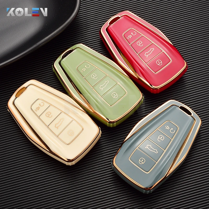 Funda de TPU para llave de coche Geely Coolray, carcasa protectora - imagen 2