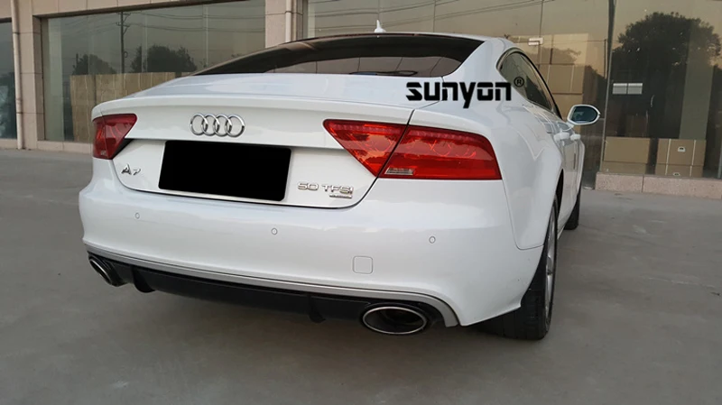 Difusor trasero RS7 para Audi A7 2010-2018 – parachoques aerodinámico - imagen 2