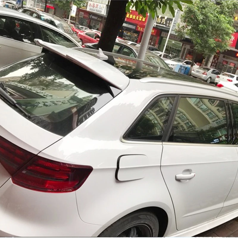 Aleta trasera maletero ABS sin pintar para Audi A3 Hatchback 2014-2016 - imagen 4