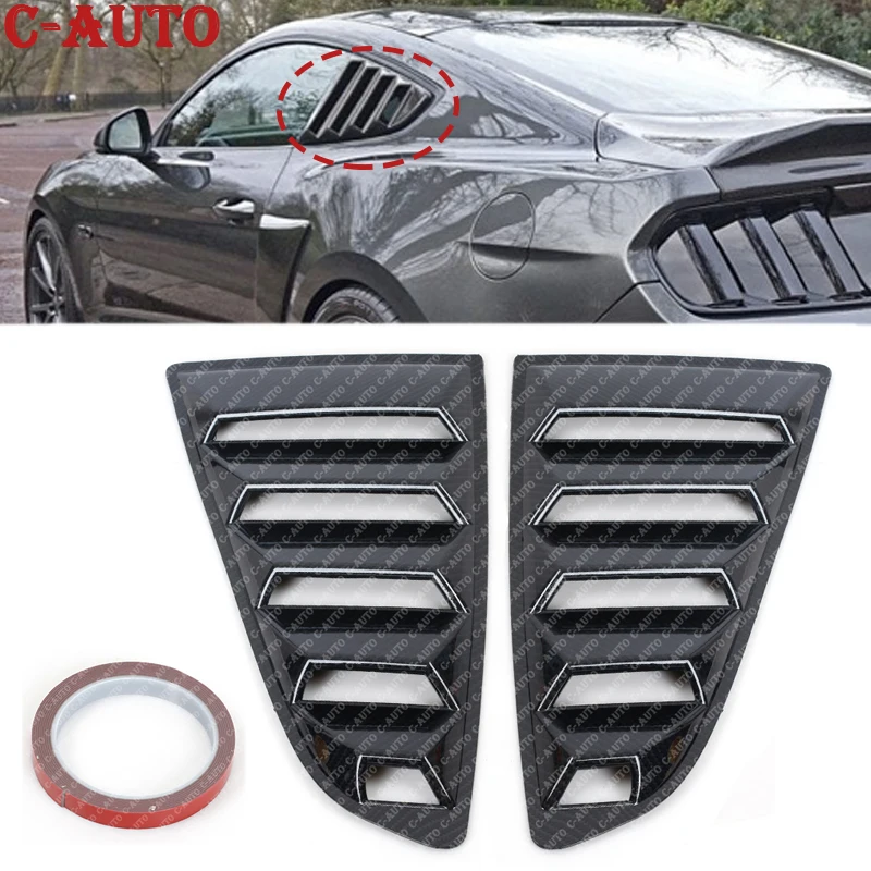 Cubierta quarter fibra carbono – Ford Mustang 2015-2020